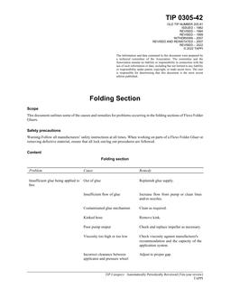 TAPPI TIP 0305-42 TAPPI TIP 0305-42