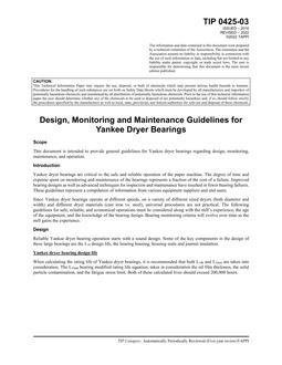 TAPPI TIP 0425-03 TAPPI TIP 0425-03