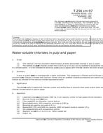 TAPPI T256 cm-97 TAPPI T256 cm-97