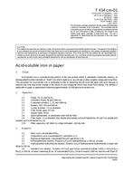 TAPPI T434 cm-01 TAPPI T434 cm-01