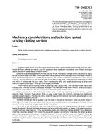 TAPPI TIP0305-53 TAPPI TIP0305-53