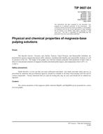 TAPPI TIP0607-04 TAPPI TIP0607-04